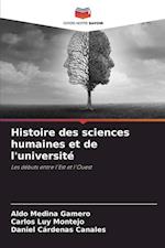 Histoire des sciences humaines et de l'université