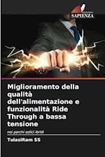 Miglioramento della qualità dell'alimentazione e funzionalità Ride Through a bassa tensione