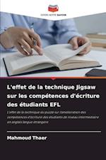 L'effet de la technique Jigsaw sur les compétences d'écriture des étudiants EFL