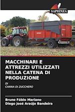 MACCHINARI E ATTREZZI UTILIZZATI NELLA CATENA DI PRODUZIONE