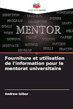 Fourniture et utilisation de l'information pour le mentorat universitaire