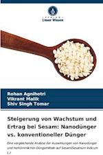 Steigerung von Wachstum und Ertrag bei Sesam: Nanodünger vs. konventioneller Dünger