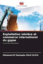 Exploitation minière et commerce international du gypse