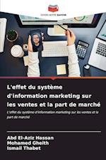 L'effet du système d'information marketing sur les ventes et la part de marché