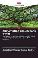 Alimentation des cochons d'Inde