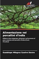 Alimentazione nei porcellini d'India