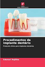 Procedimentos de implante dentário