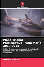 Plano Trienal Participativo - Villa María 2013/2014