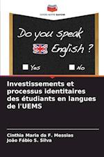 Investissements et processus identitaires des étudiants en langues de l'UEMS