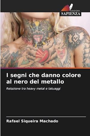 I segni che danno colore al nero del metallo