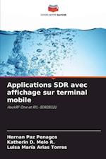 Applications SDR avec affichage sur terminal mobile