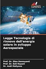 Legge Tecnologia di rinnovo dell'energia solare in sviluppo Aerospaziale