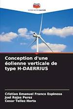 Conception d'une éolienne verticale de type H-DAERRIUS