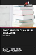 FONDAMENTI DI ANALISI DELL'ARTE