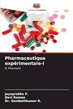 Pharmaceutique expérimentale-I