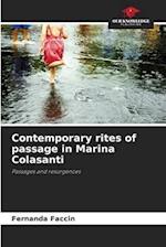 Contemporary rites of passage in Marina Colasanti