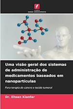 Uma visão geral dos sistemas de administração de medicamentos baseados em nanopartículas