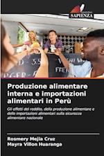 Produzione alimentare interna e importazioni alimentari in Perù