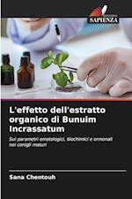 L'effetto dell'estratto organico di Bunuim Incrassatum