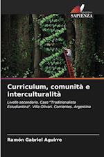 Curriculum, comunità e interculturalità