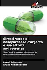 Sintesi verde di nanoparticelle d'argento e sua attività antibatterica