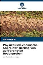 Physikalisch-chemische Charakterisierung von aufbereiteten Bodenproben