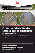 Étude de faisabilité des eaux usées de l'industrie alimentaire