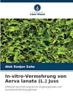 In-vitro-Vermehrung von Aerva lanata (L.) Juss