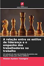 A relação entre os estilos de liderança e o empenho dos trabalhadores no trabalho