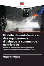 Modèle de maintenance des équipements d'usinage à commande numérique