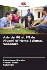 Avis de UG et PG de Alumni of Home Science, Vadodara