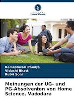 Meinungen der UG- und PG-Absolventen von Home Science, Vadodara