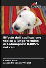 Effetto dell'applicazione topica a lungo termine di Latanoprost 0,005% nei cani