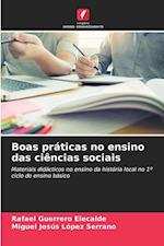 Boas práticas no ensino das ciências sociais