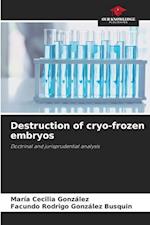 Destruction of cryo-frozen embryos