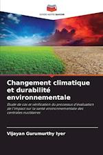 Changement climatique et durabilité environnementale