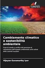 Cambiamento climatico e sostenibilità ambientale