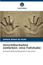 Unsichtbarkeiten einfärben: eine Fallstudie