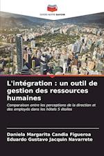 L'intégration : un outil de gestion des ressources humaines