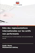 Rôle des réglementations internationales sur les actifs non performants