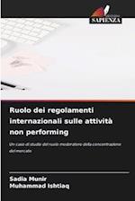 Ruolo dei regolamenti internazionali sulle attività non performing