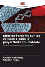 Effet de l'arsenic sur les cellules T dans la polyarthrite rhumatoïde