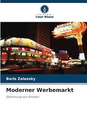 Moderner Werbemarkt