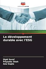 Le développement durable avec l'ESG