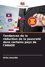 Tendances de la réduction de la pauvreté dans certains pays de l'ANASE