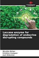 Laccase enzyme for degradation of endocrine disrupting compounds