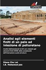 Analisi agli elementi finiti di un palo ad iniezione di poliuretano