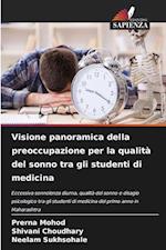 Visione panoramica della preoccupazione per la qualità del sonno tra gli studenti di medicina