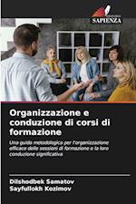 Organizzazione e conduzione di corsi di formazione