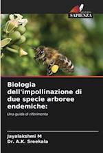 Biologia dell'impollinazione di due specie arboree endemiche: